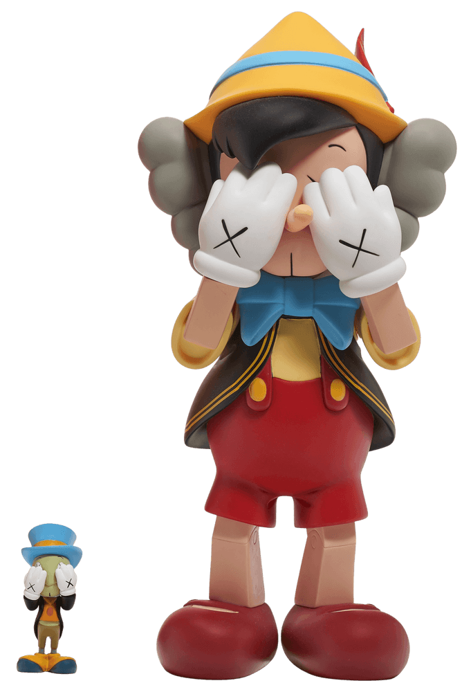 Artwork - Pinocchio & Jiminy Cricket