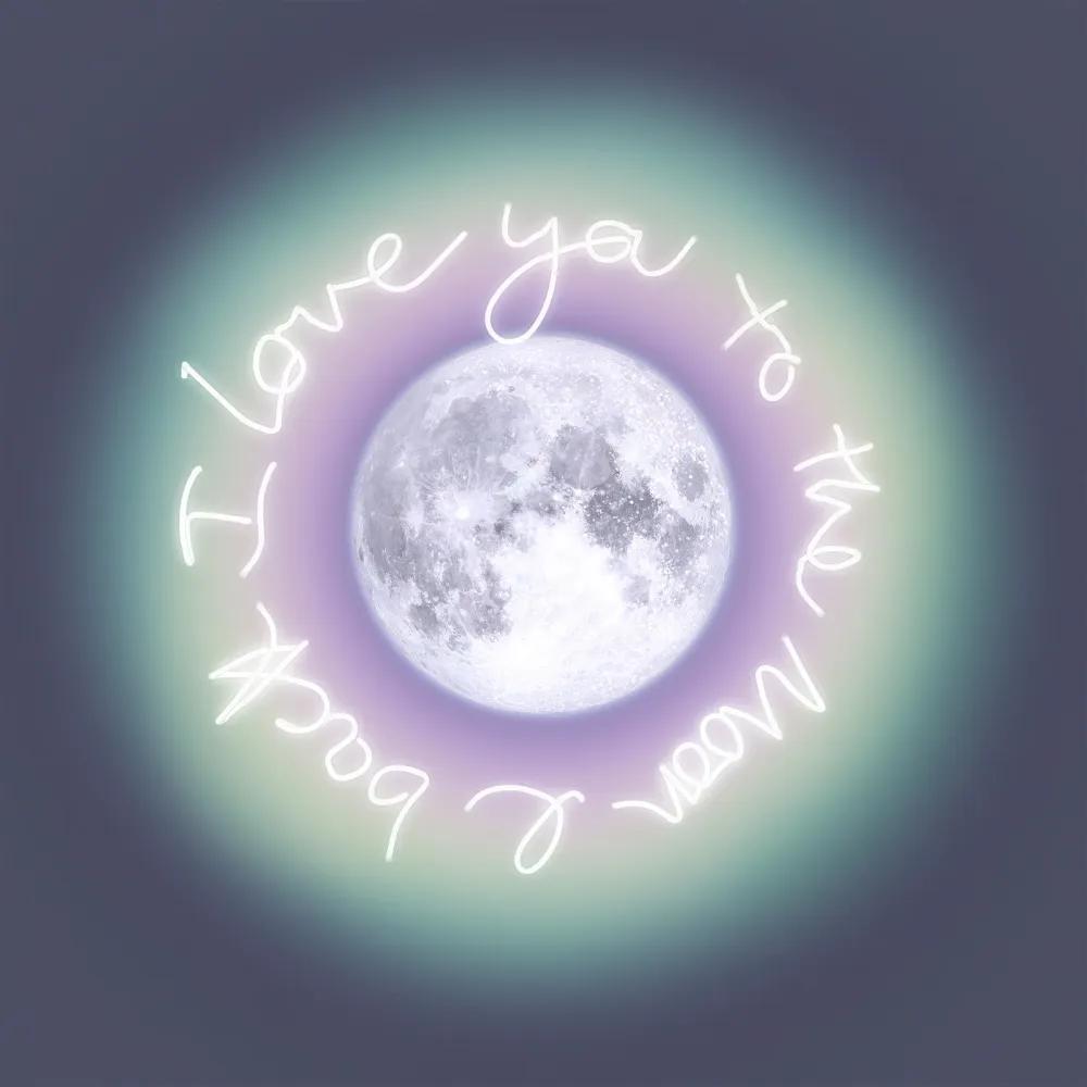 Artwork - To the Moon & Back (Auric Moon)