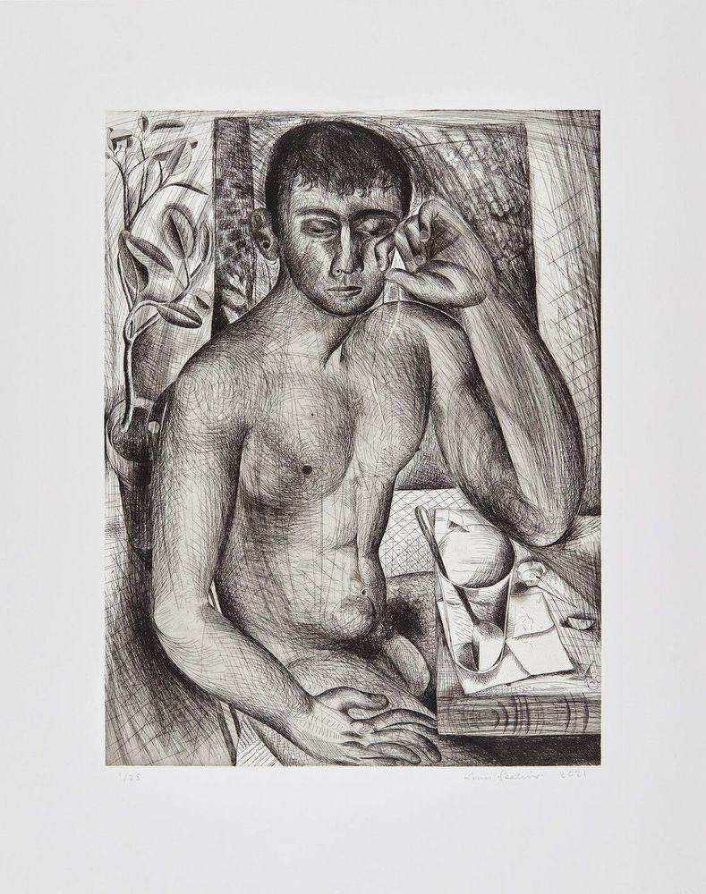 Artwork - Self Portrait With Floss