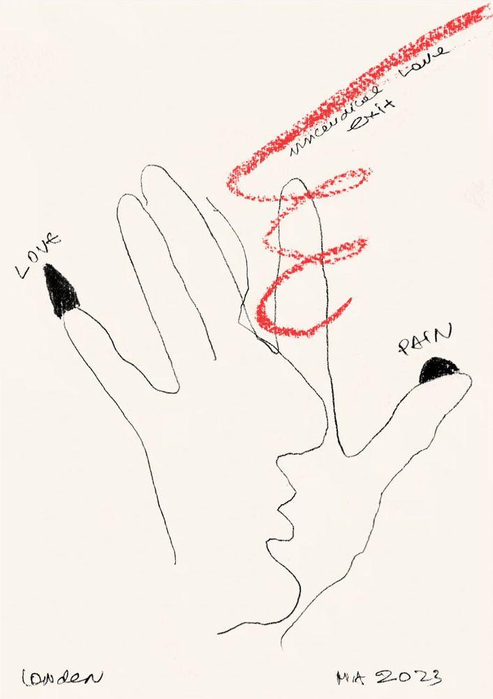 Artwork - Unconditional Love (Left Hand)