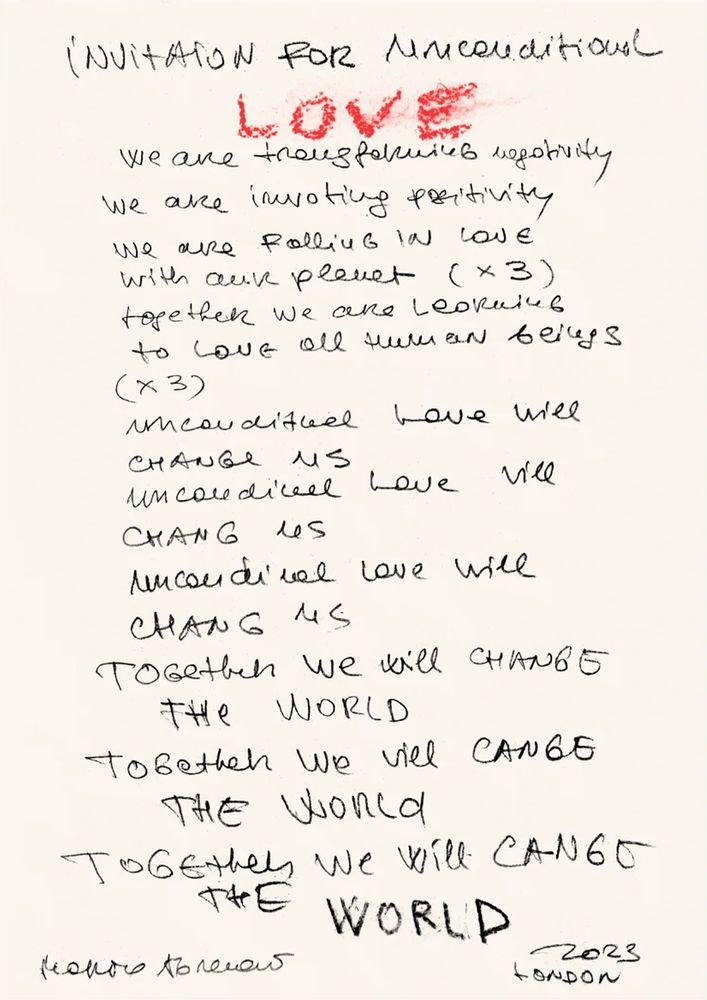 Artwork - Unconditional Love (Manifesto)