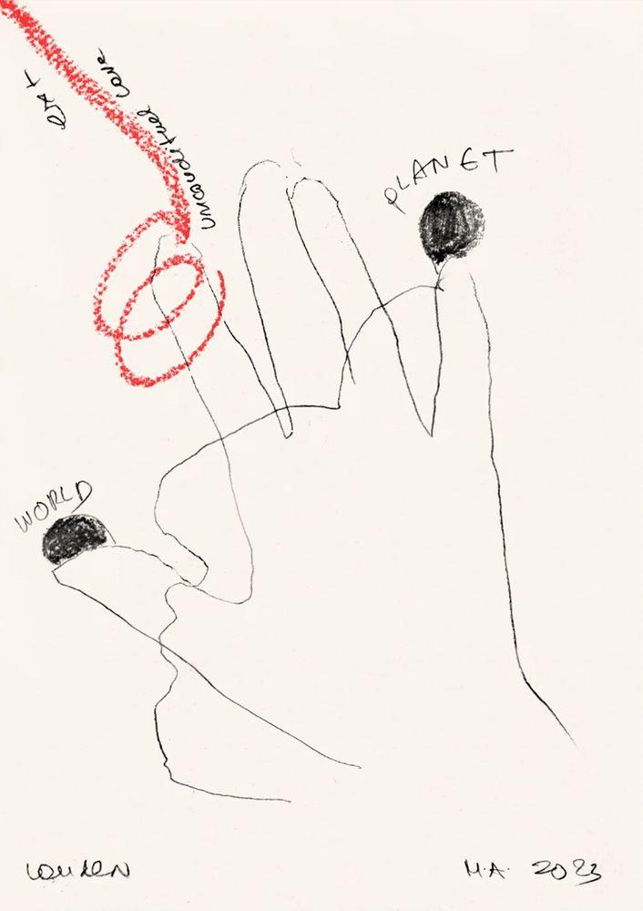 Artwork - Unconditional Love (Right Hand)