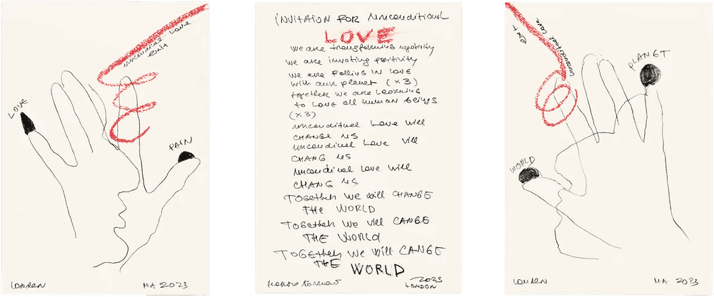 Artwork - Unconditional Love (Triptych)