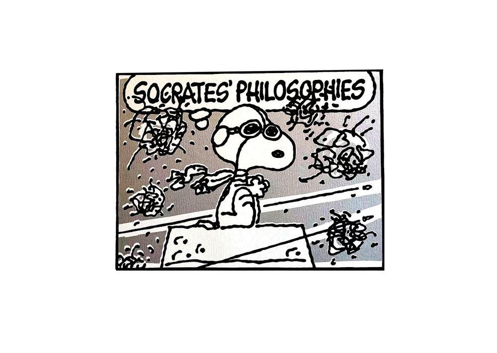Artwork - Socrates' Philosophies (Wu Tang Clan - Silver)