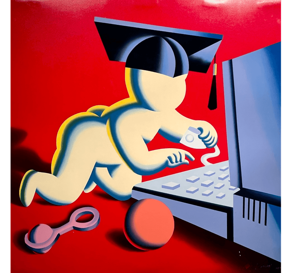 Artwork - The Early Nerd Gets The Worm