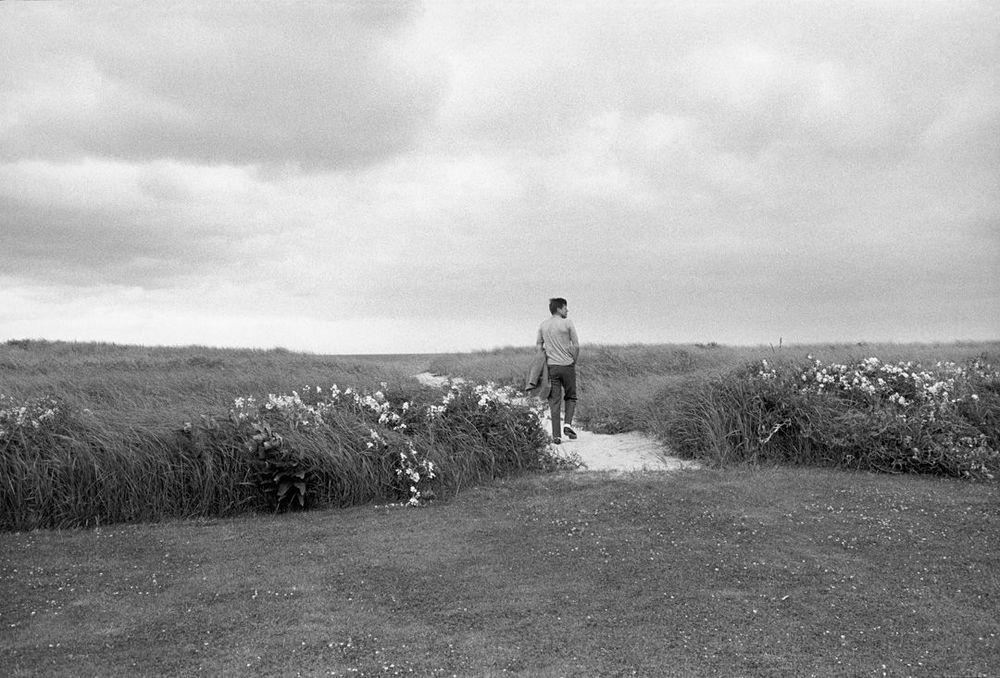 Artwork - Kennedy, John Walking in the Dunes, 1959