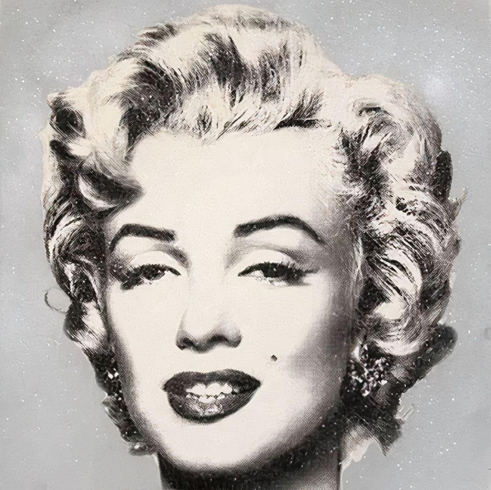Artwork - Diamond Girl (Silver Background)