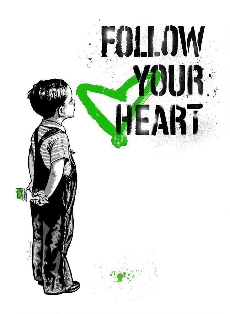 Artwork - Follow Your Heart (Green)