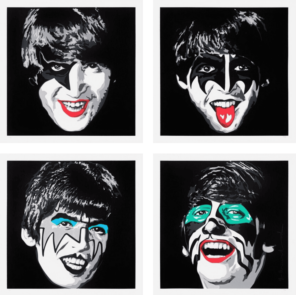 Artwork - Kiss The Beatles