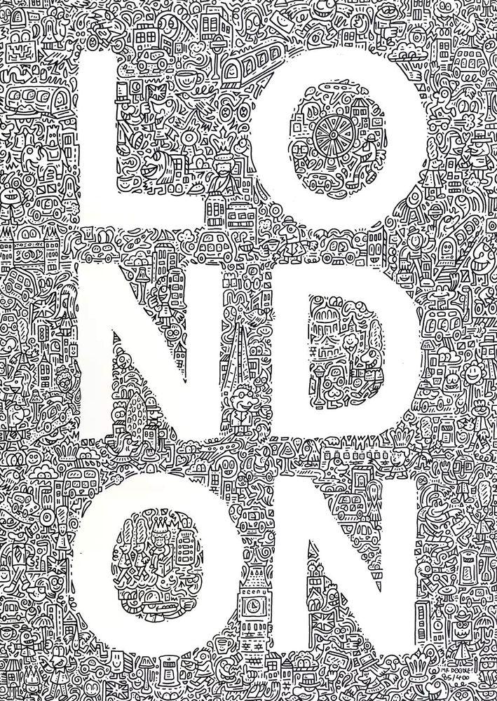 Artwork - London (White)