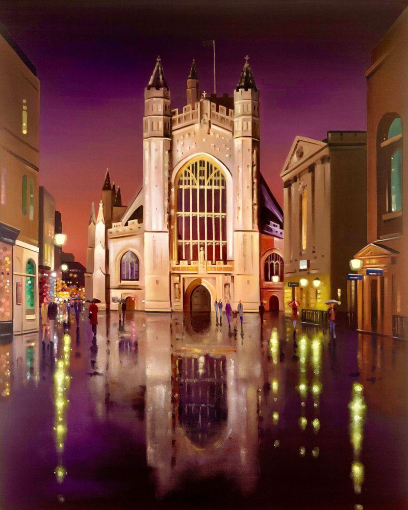 Artwork - Bath Abbey Reflections II