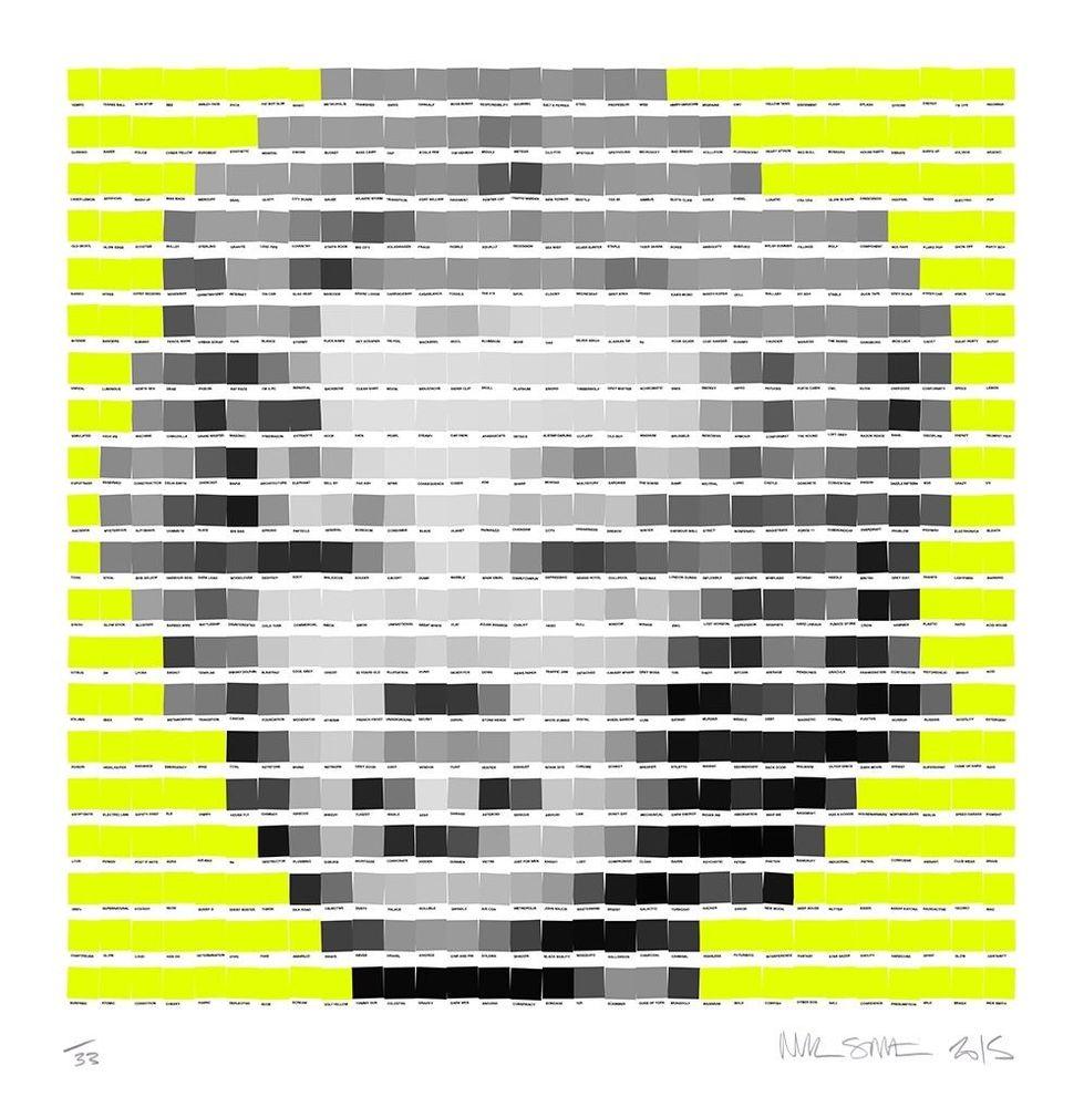 Artwork - Marilyn (Neon Yellow)