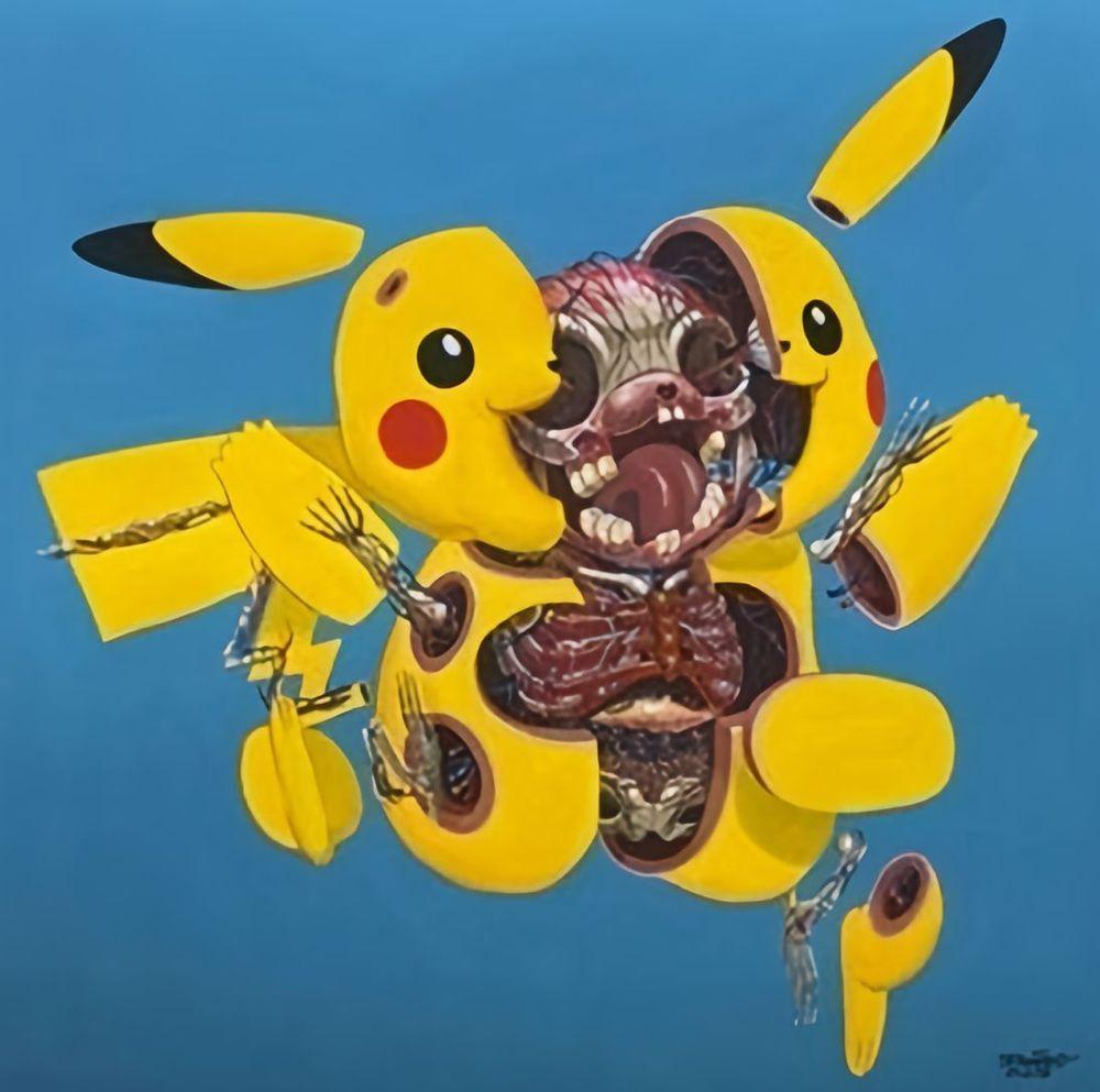 Artwork - Dissection Of Pikachu