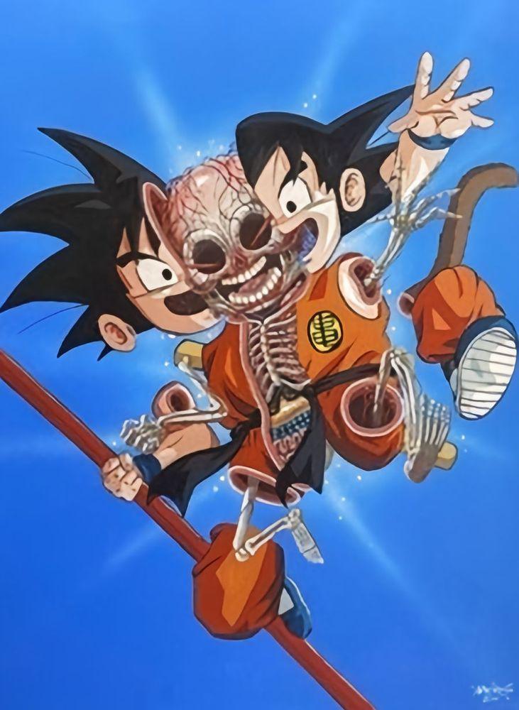 Artwork - Dissection Of Son Goku
