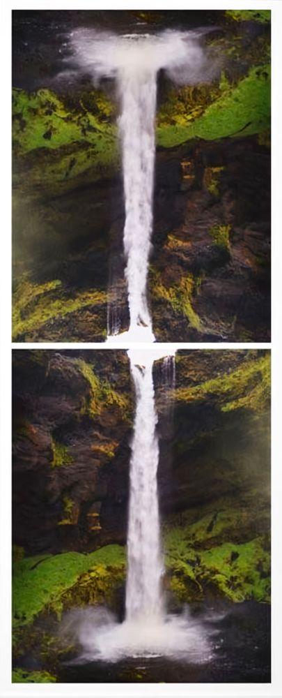 Artwork - Contact is Content at Seljalandsfoss