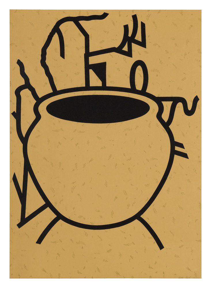 Artwork - Fern Pot