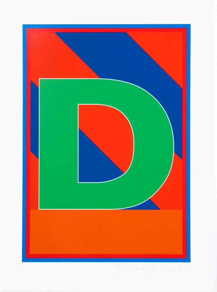 Artwork - Dazzle Letter D