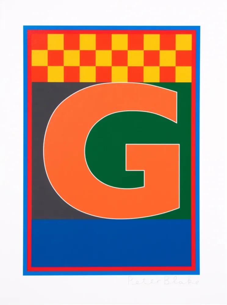 Artwork - Dazzle Letter G