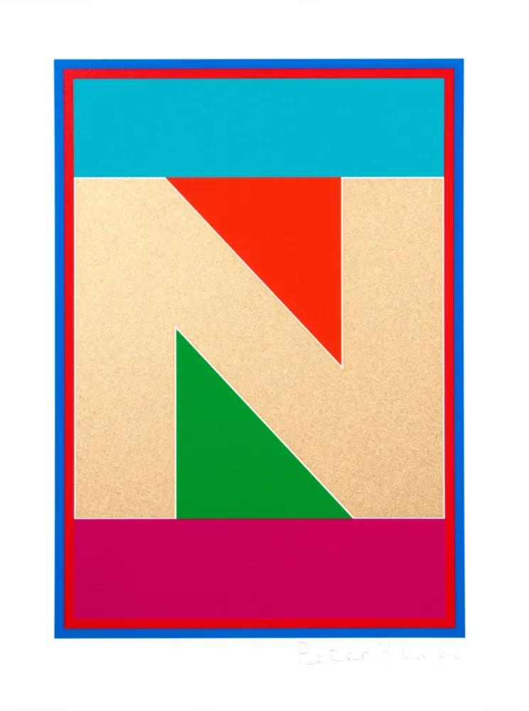 Artwork - Dazzle Letter N