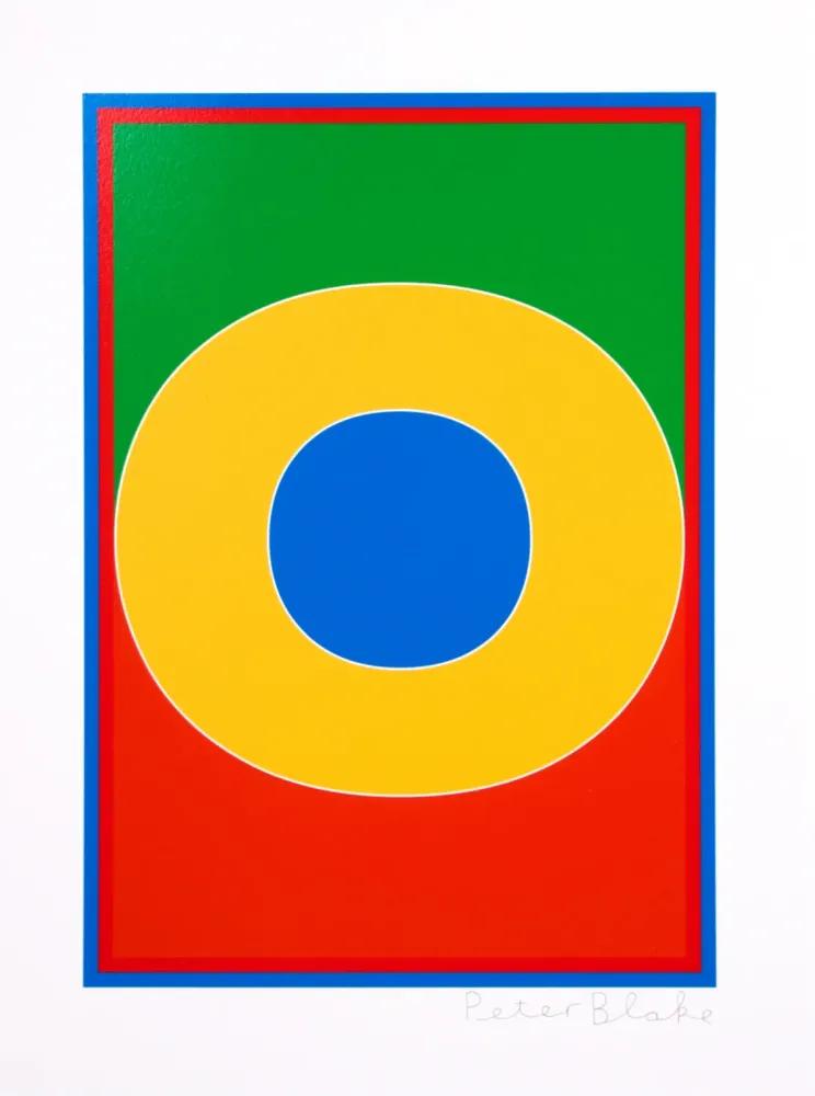 Artwork - Dazzle Letter O