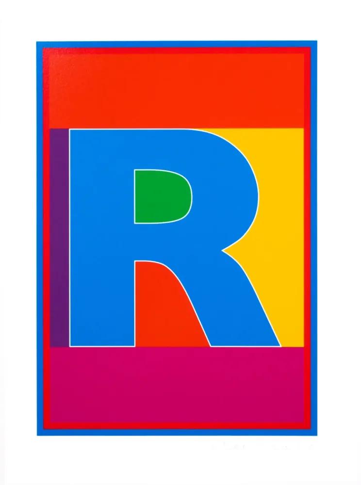 Artwork - Dazzle Letter R