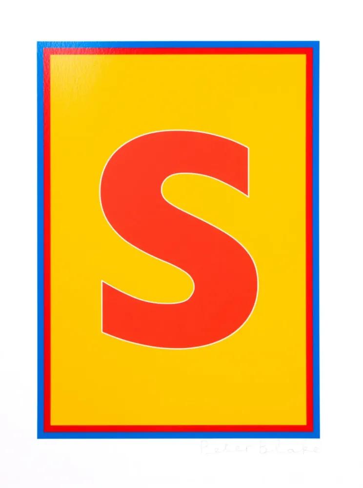Artwork - Dazzle Letter S