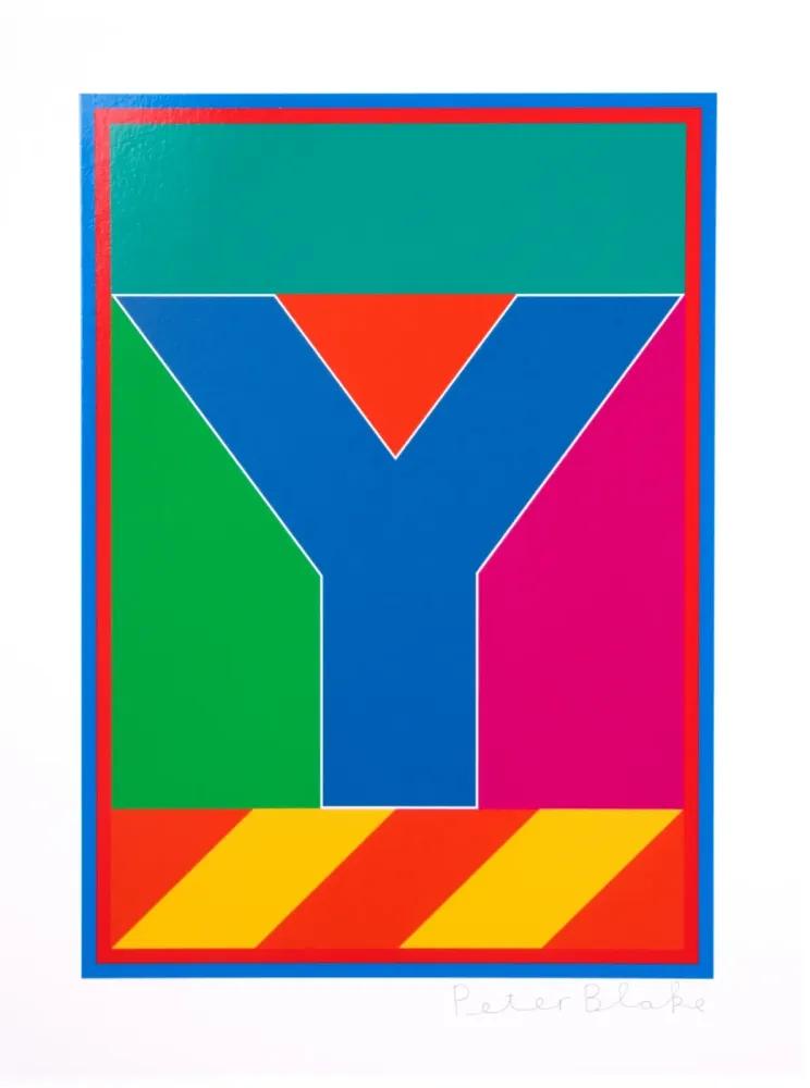 Artwork - Dazzle Letter Y