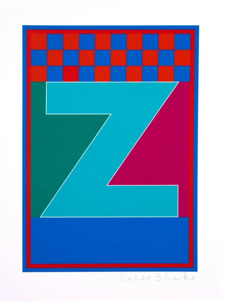 Artwork - Dazzle Letter Z