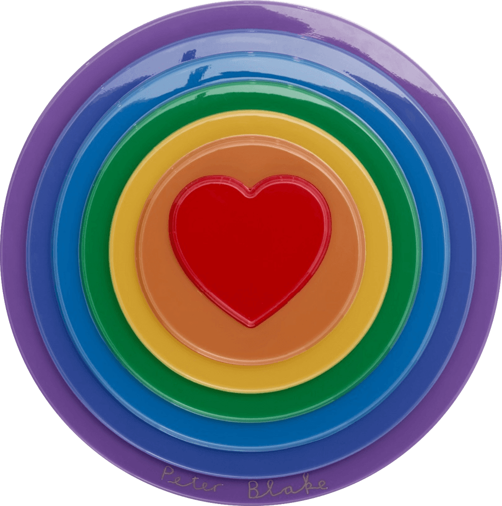 Artwork - Rainbow Target
