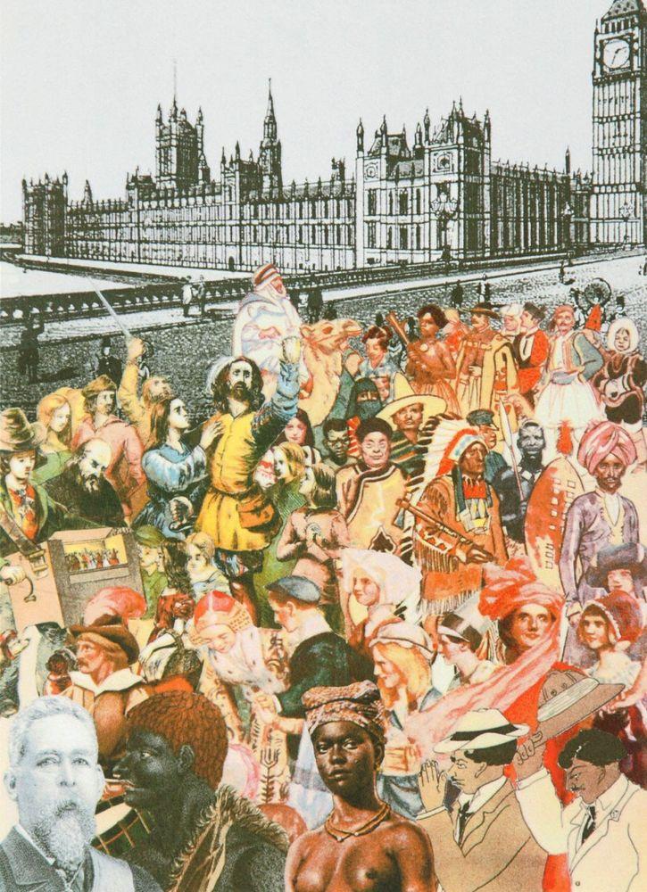 Artwork - World Tour, Multi-Ethnic Crowd