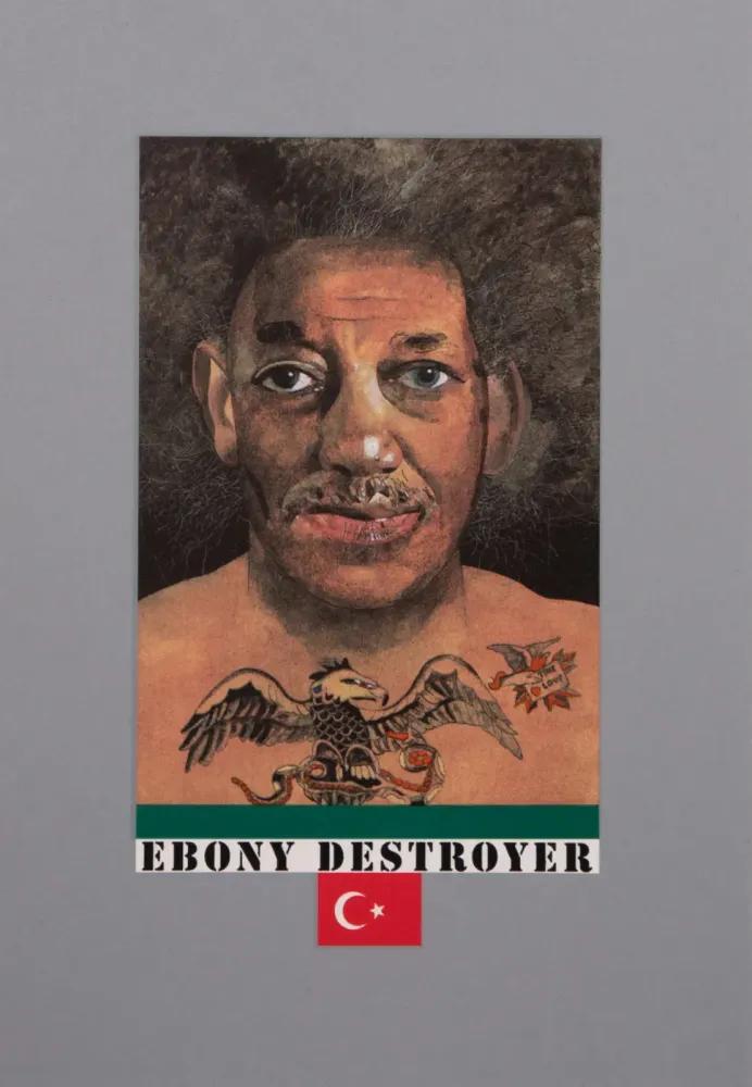 Artwork - Wrestlers: Ebony Destroyer