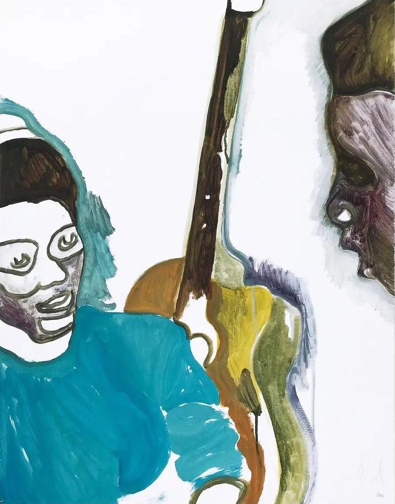 Artwork - Two Faces and a Guitar