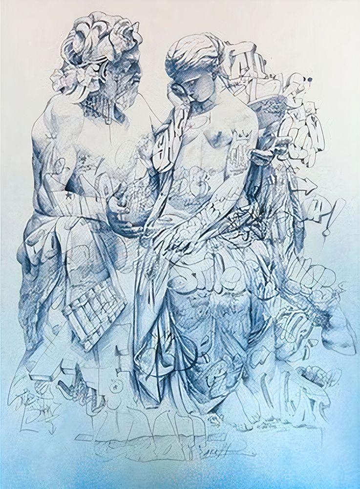 Artwork - Pan Comforting Psyche