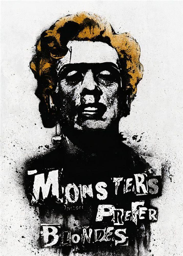 Artwork - Monsters Prefer Blondes