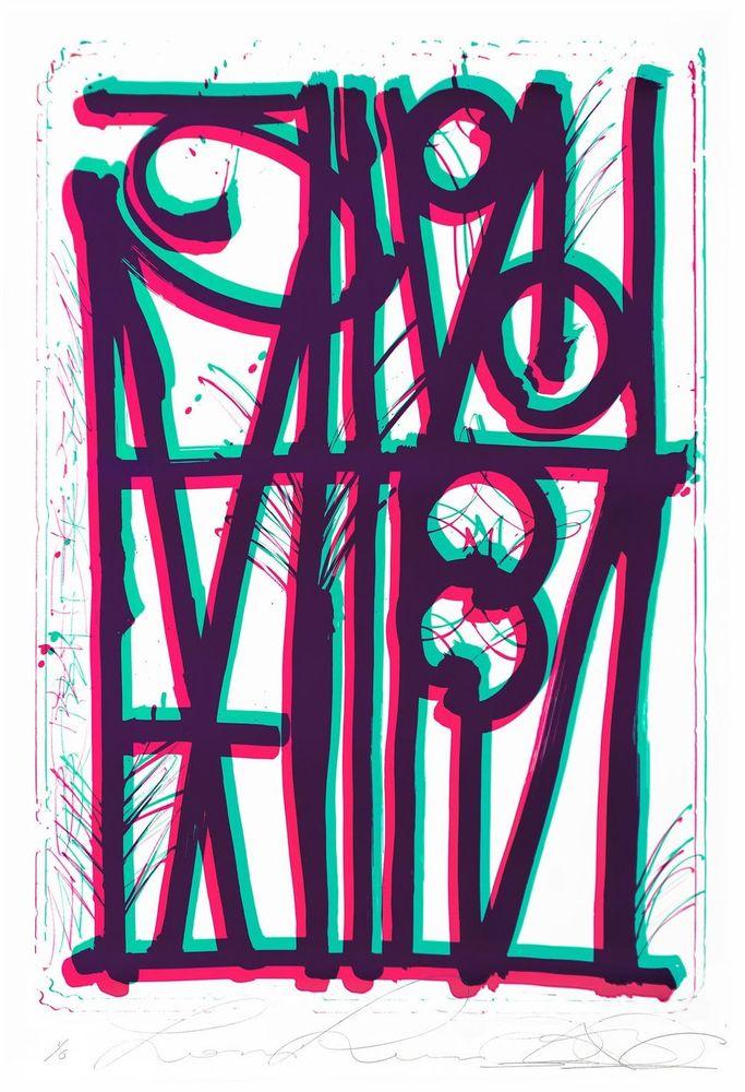 Artwork - Ludavico & Ludovico (Turquoise & Pink)