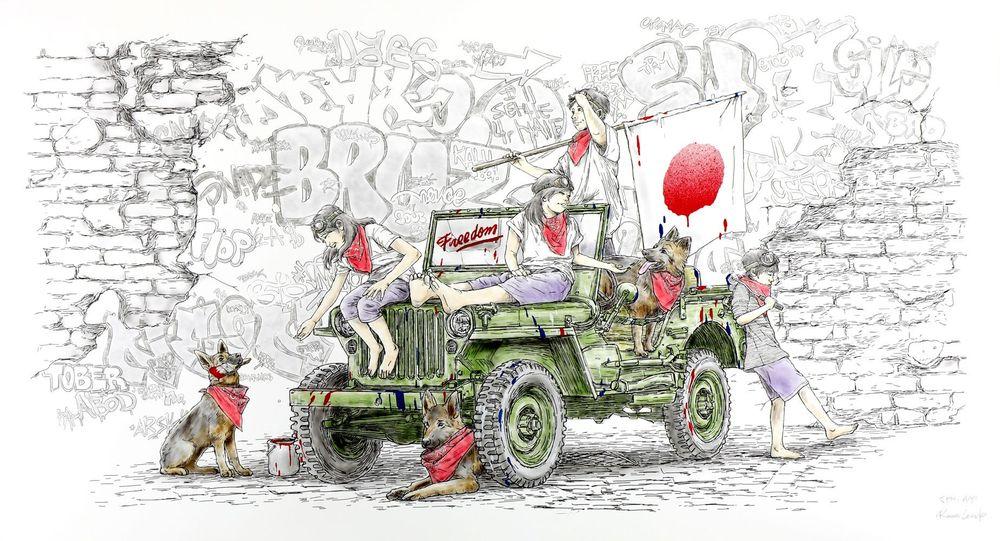 Artwork - Freedom Fighters (Japan)