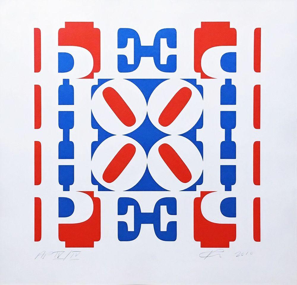 Artwork - HOPE Wall (Red/White /Blue)