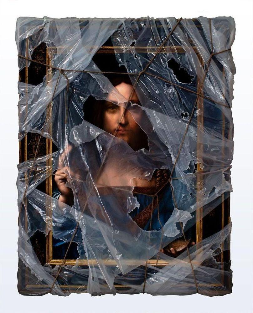 Artwork - Salvador Mundi (wrapped)