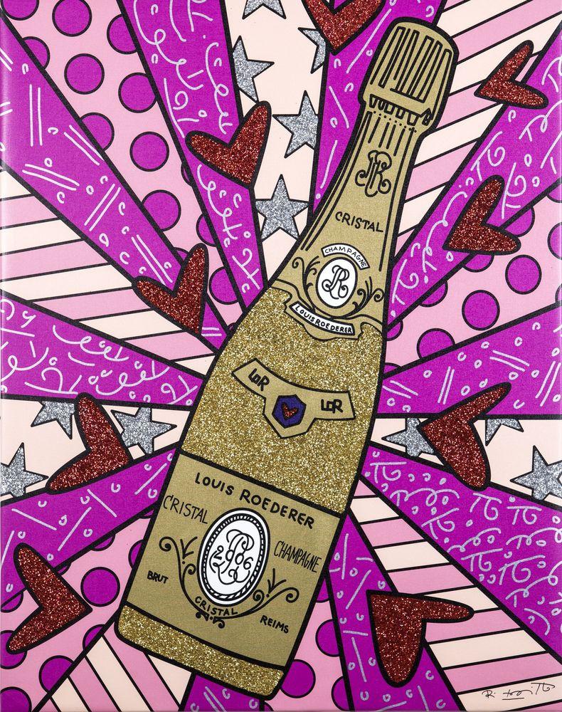 Artwork - Champagne Wishes and Caviar Dreams (Pink)