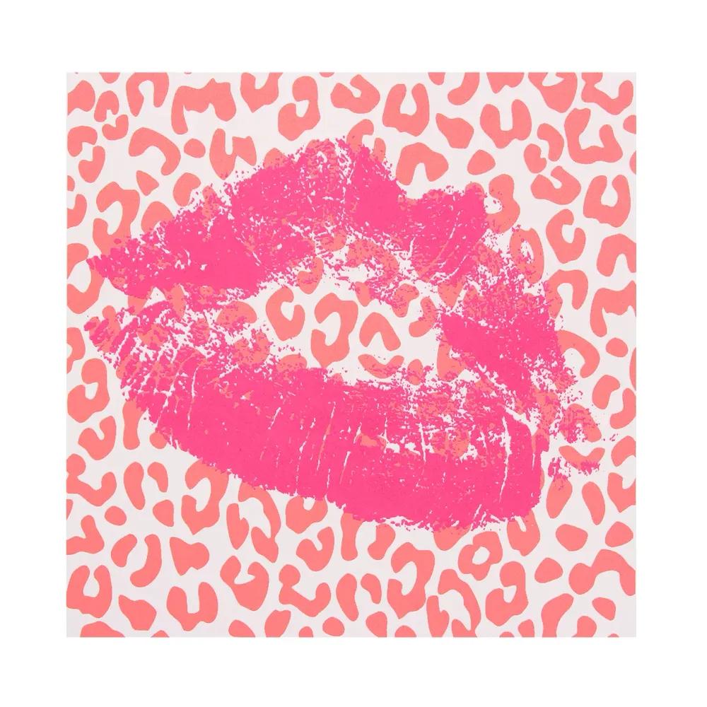 Artwork - Kiss (Pink With Leopard)
