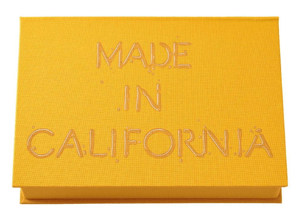 Artwork - Made in California (Cloth Bound Sculpture)
