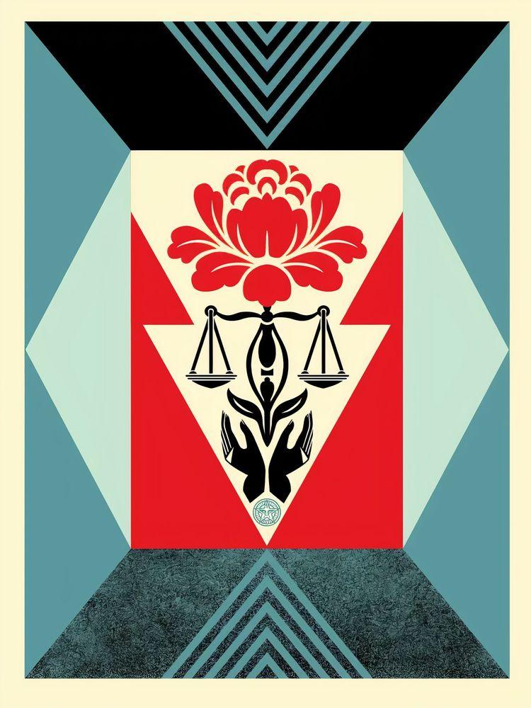 Artwork - Cultivate Justice (Blue)