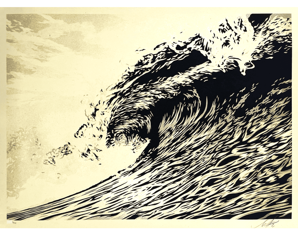 Artwork - Wave Of Distress (Sepia)