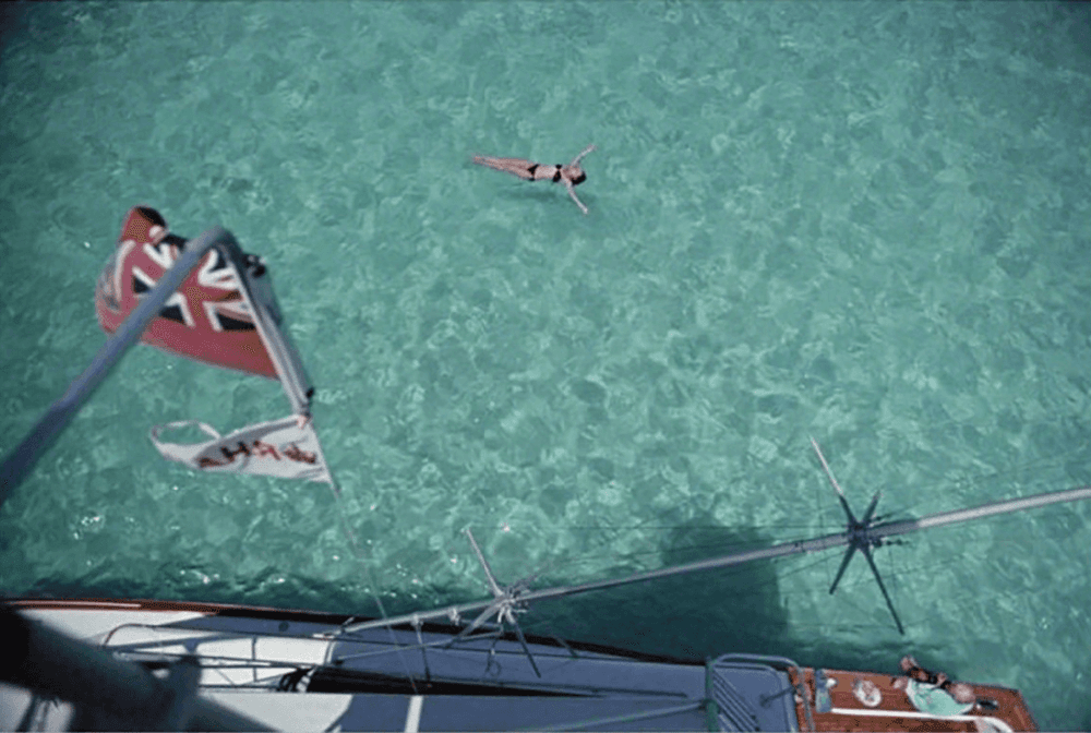 Artwork - Swimming In Bermuda, 1977 (Small)