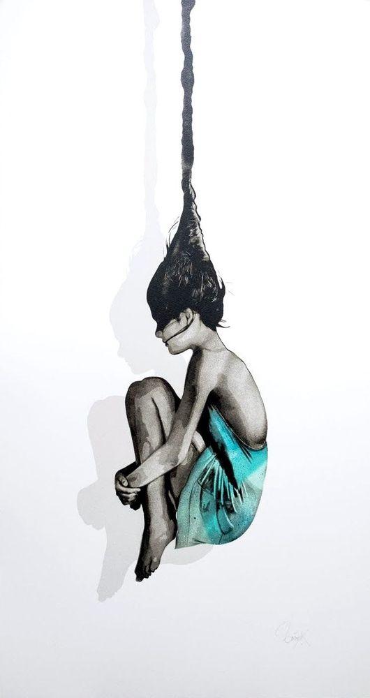 Artwork - Falling Out Of Conciousness (Blue)