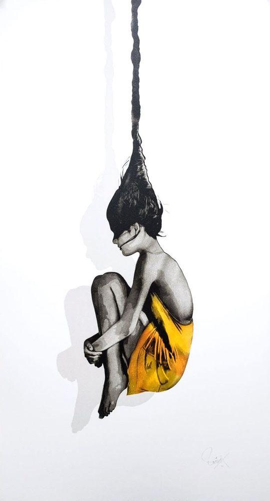 Artwork - Falling Out Of Conciousness (Orange)