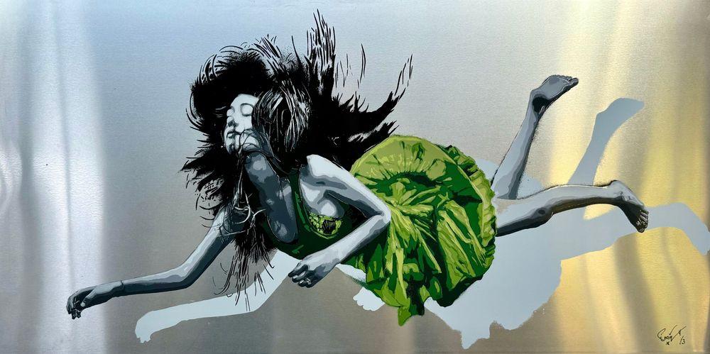 Artwork - We Are Failing (Green on Aluminum)