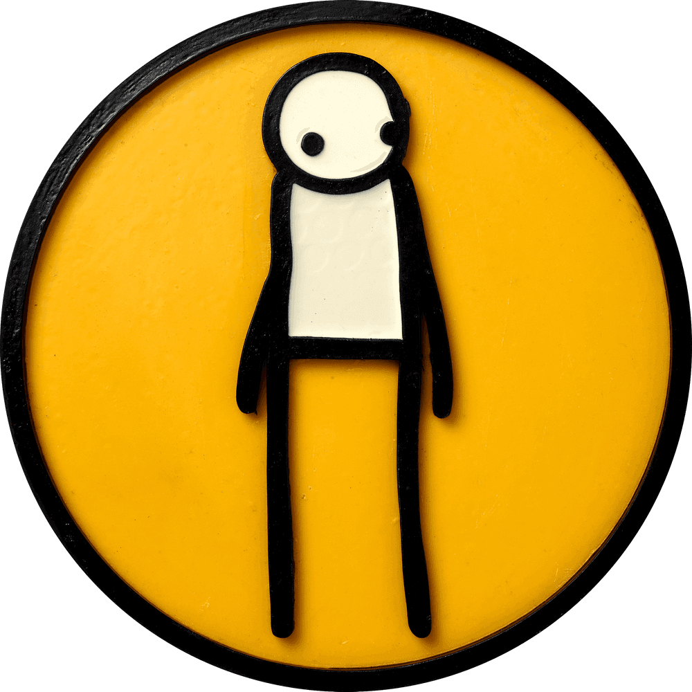 Artwork - Plaque (Yellow)