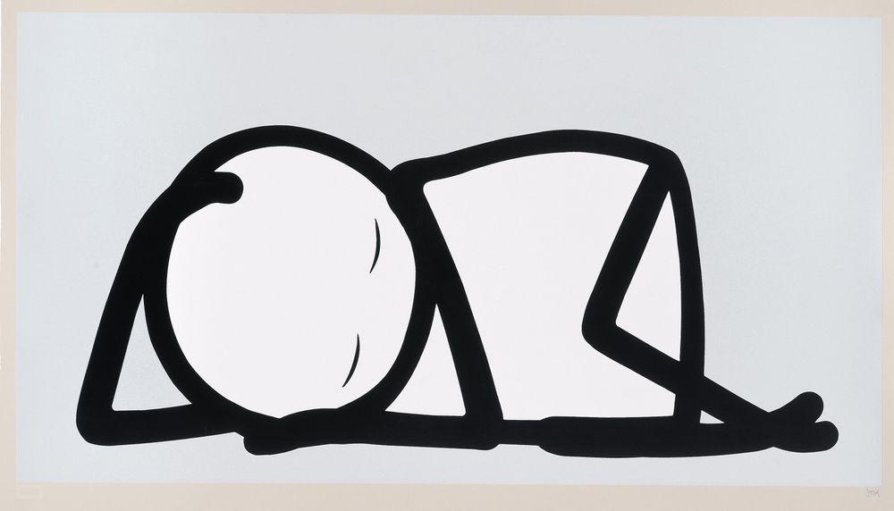Artwork - Sleeping Baby (Silver)