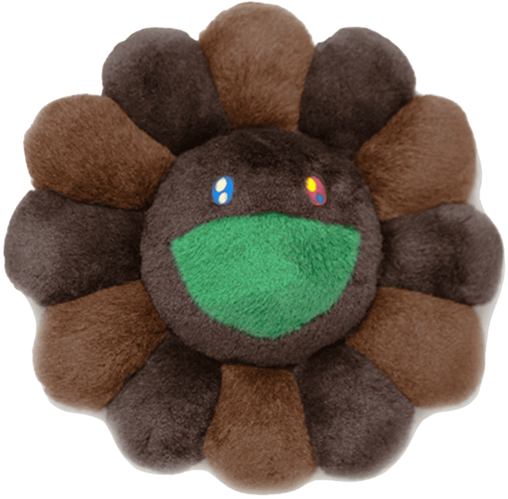 Artwork - Flower Plush (Brown/Light Brown - Small)
